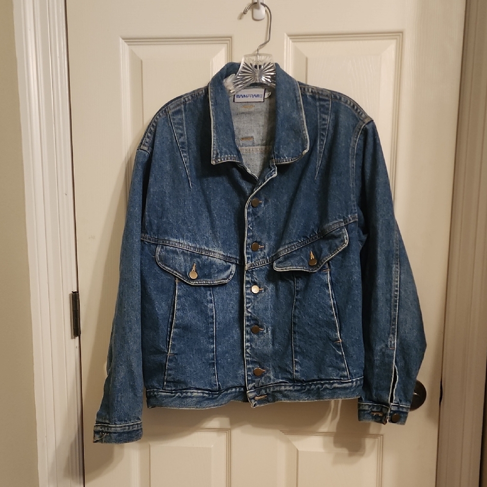 MainFrame Men's Blue Denim Jacket